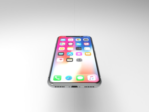 iphone x 3d模型缩略图